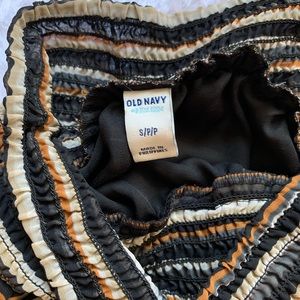 Multicolor stripped skirt